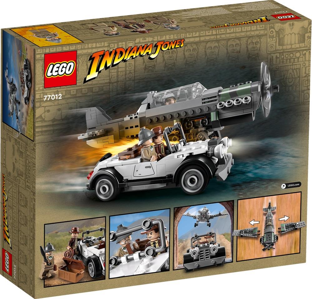 LEGO INDIANA JONES L'INSEGUIMENTO DELL'AEREO A ELICA 77012