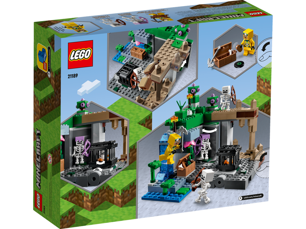 LEGO MINECRAFT LE SEGRETE DELLO SCHELETRO 21189