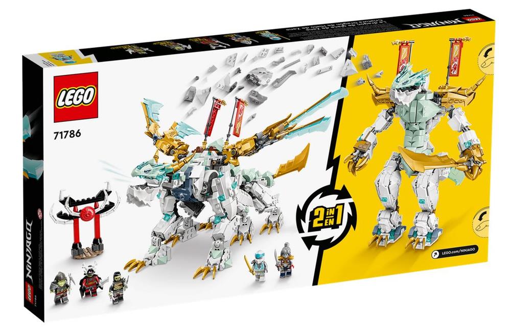 LEGO NINJAGO DRAGO DI GHIACCIO DI ZANE 71786