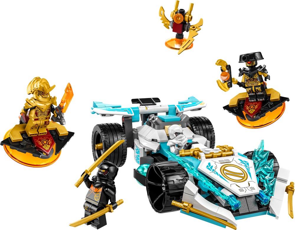 LEGO NINJAGO AUTO DA CORSA SPINJITZU DRAGON POWER DI ZANE 71791