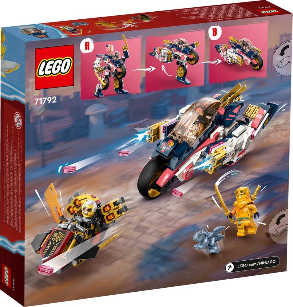 LEGO NINJAGO MOTO-MECH TRANSFORMER DI SORA 71792