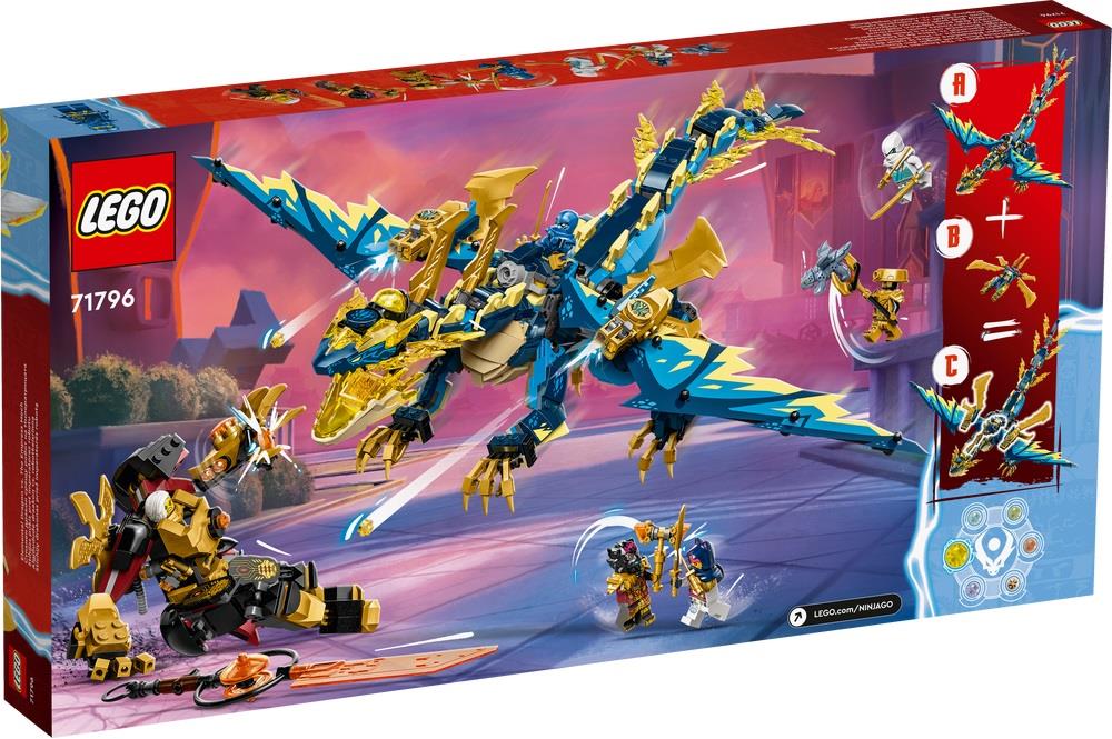 LEGO NINJAGO DRAGONE ELEMENTARE VS. MECH DELL’IMPERATRICE 71796