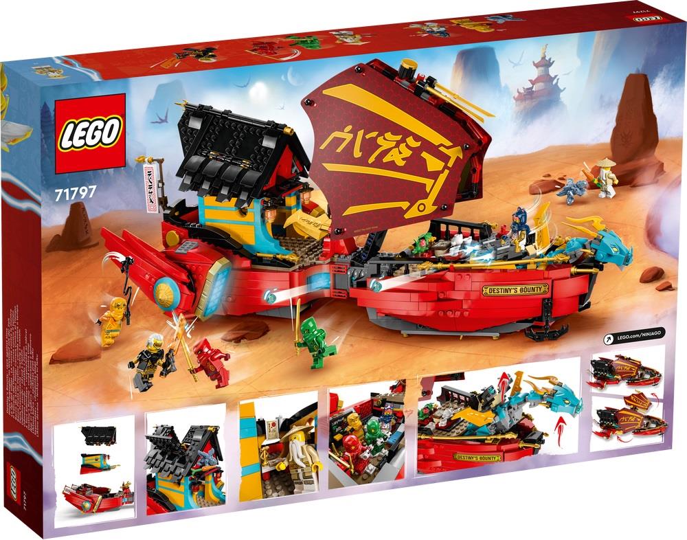 LEGO NINJAGO IL VASCELLO DEL DESTINO - CORSA CONTRO IL TEMPO 71797