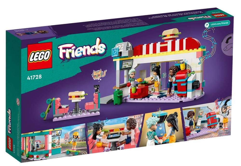 LEGO FRIENDS RISTORANTE NEL CENTRO DI HEARTLAKE CITY 41728