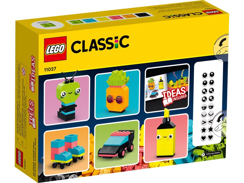 LEGO CLASSIC DIVERTIMENTO CREATIVO - NEON 11027