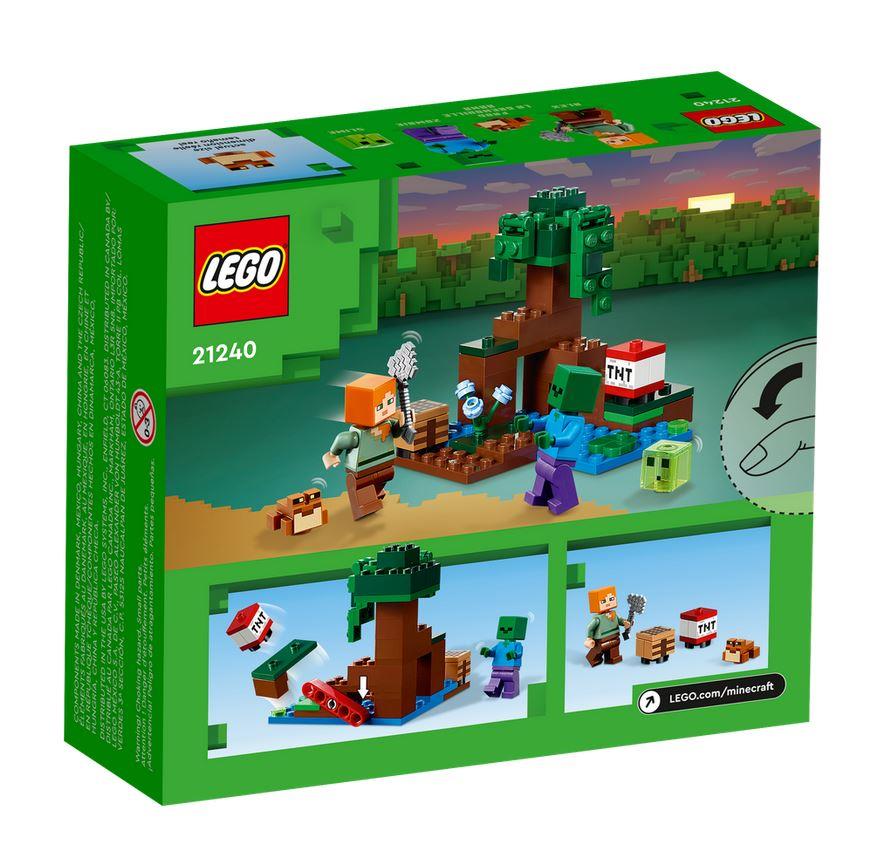 LEGO MINECRAFT AVVENTURA NELLA PALUDE 21240