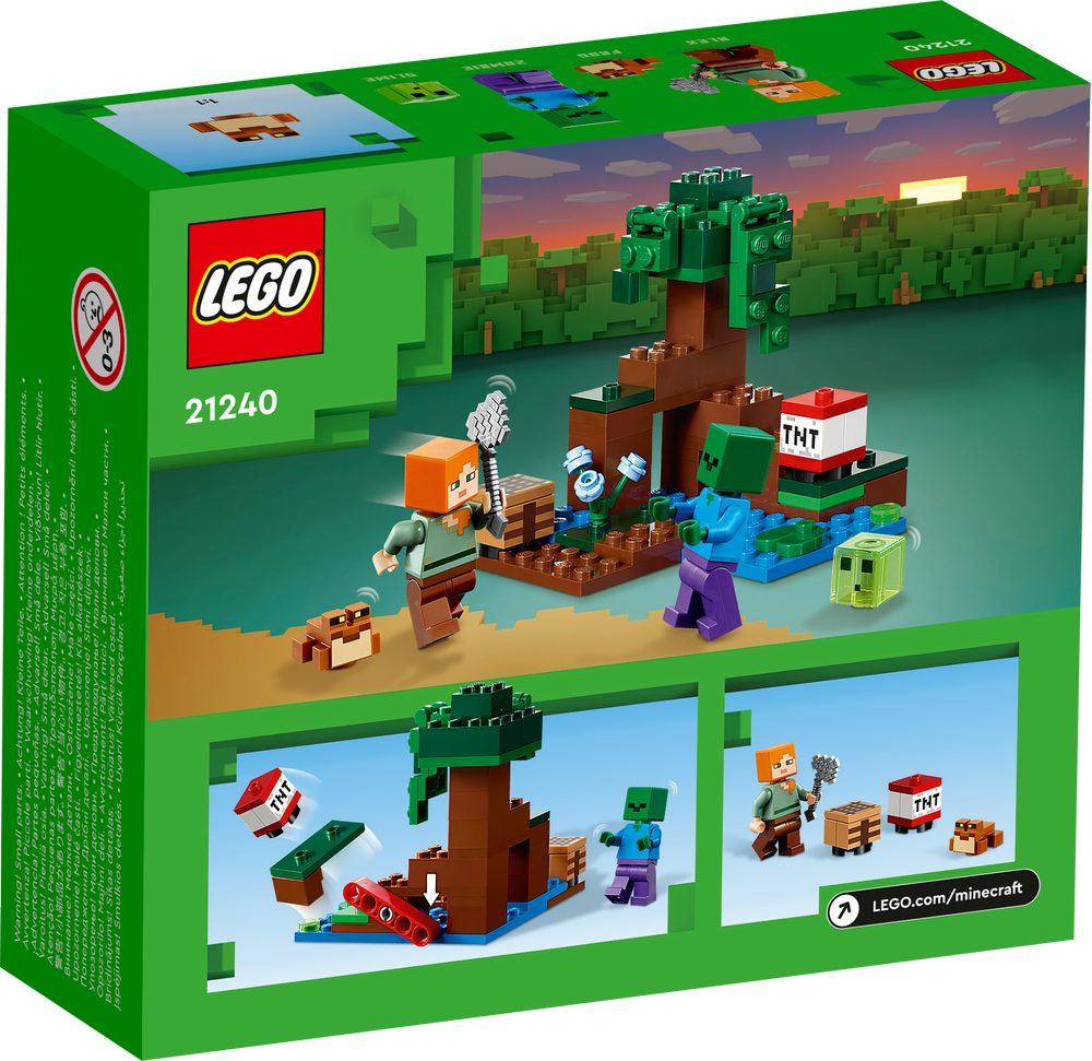 LEGO MINECRAFT AVVENTURA NELLA PALUDE 21240