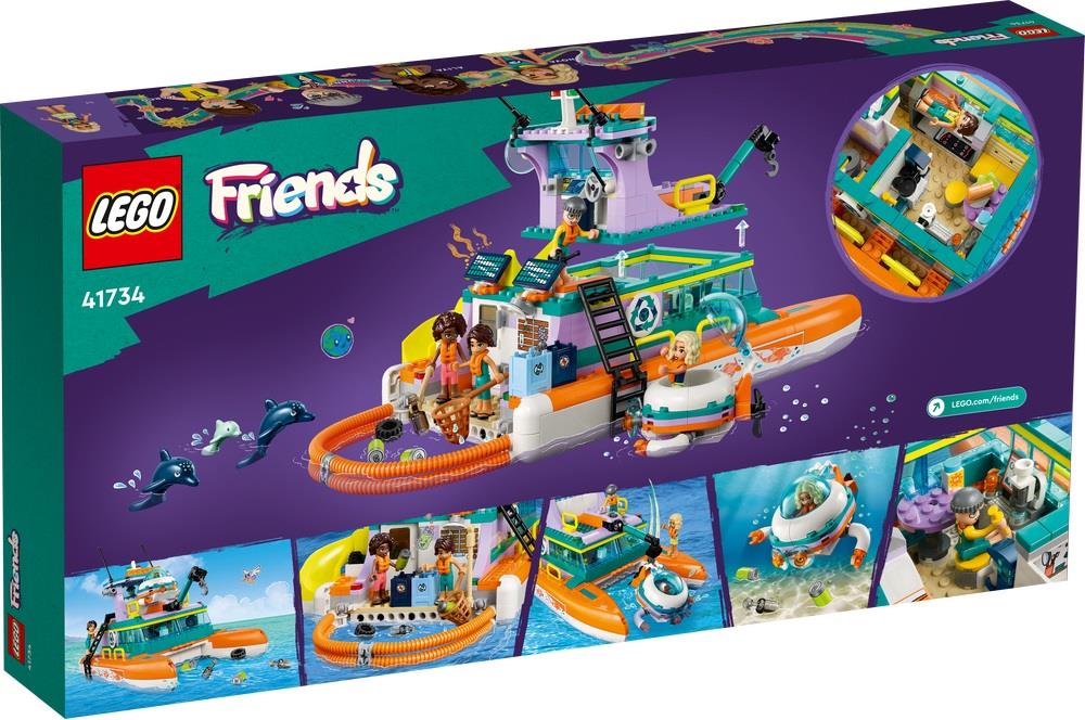 LEGO FRIENDS CATAMARANO DI SALVATAGGIO 41734