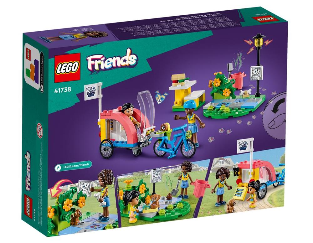 LEGO FRIENDS BICI DI SOCCORSO DEI CANI 41738