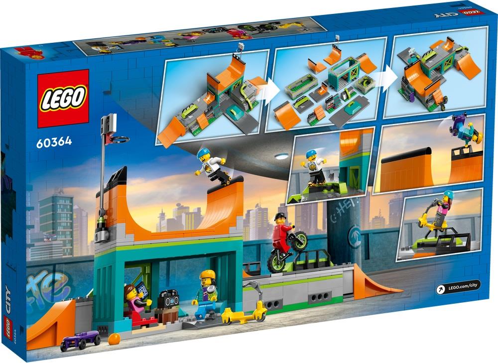 LEGO CITY SKATE PARK URBANO 60364