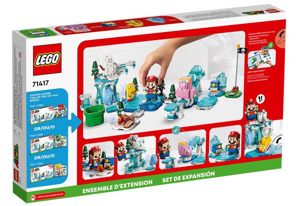 LEGO SUPER MARIO PACK DI ESPANSIONE AVVENTURA SULLA NEVE DI TRICHERINO 71417