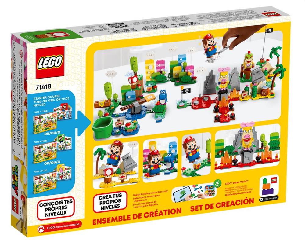 LEGO SUPER MARIO TOOLBOX CREATIVA 71418