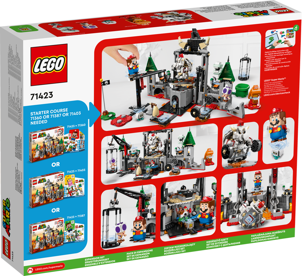 LEGO SUPER MARIO PACK DI ESPANSIONE BATTAGLIA AL CASTELLO DI SKELOBOWSER 71423