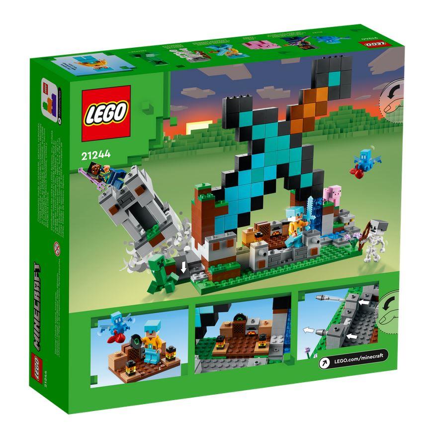 LEGO MINECRAFT L’AVAMPOSTO DELLA SPADA 21244