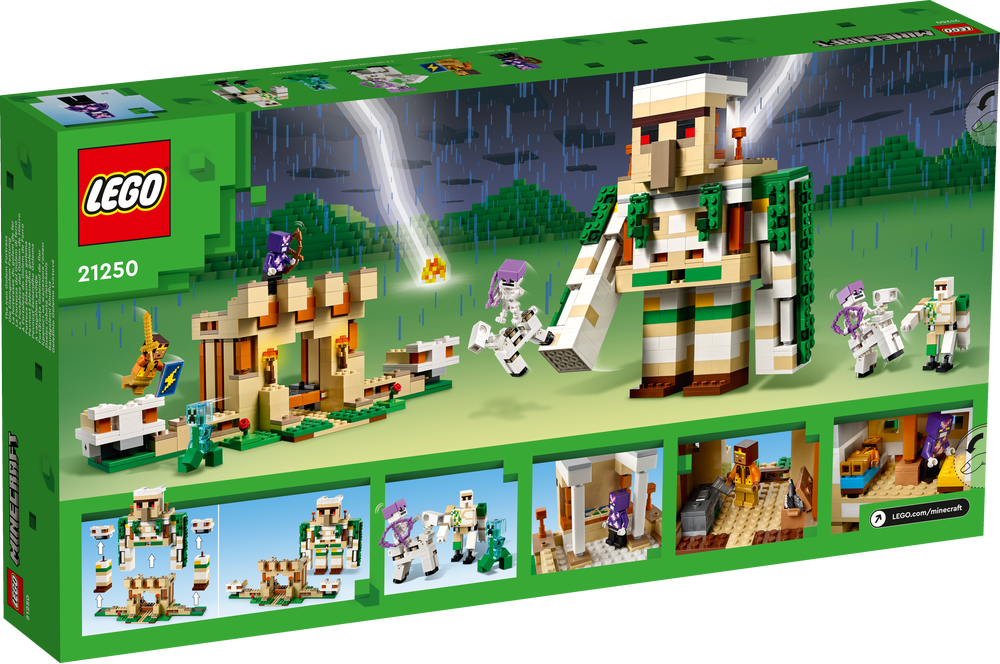 LEGO MINECRAFT LA FORTEZZA DEL GOLEM DI FERRO 21250