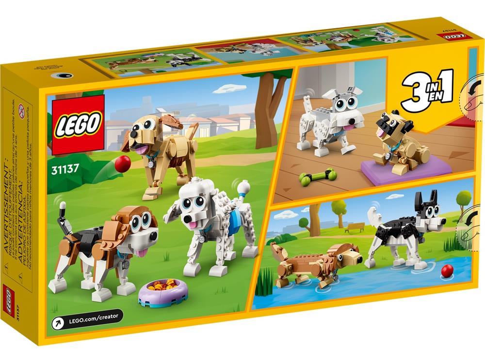 LEGO CREATOR ADORABILI CAGNOLINI 31137