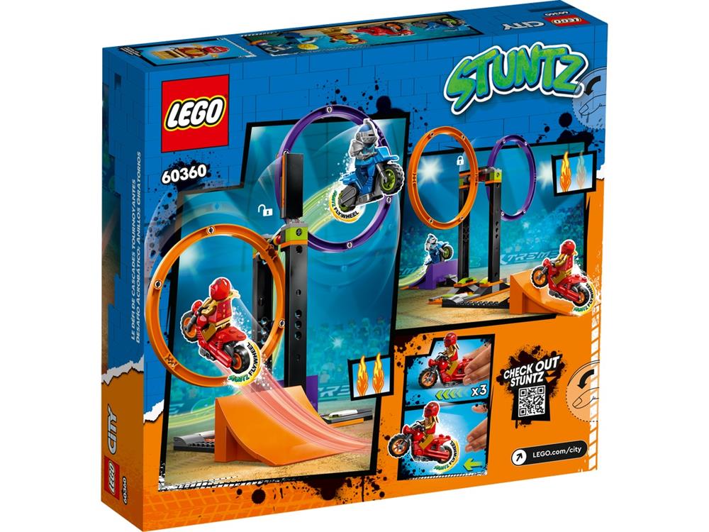 LEGO CITY STUNTZ SFIDA ACROBATICA: ANELLI ROTANTI 60360