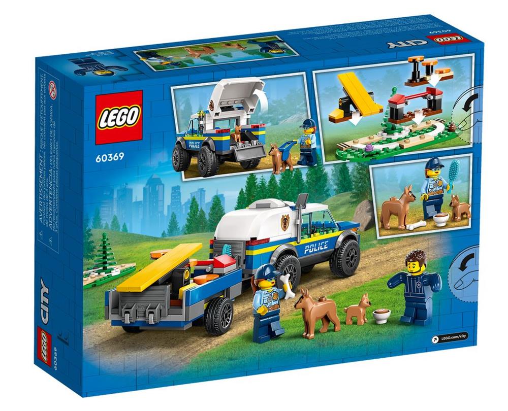 LEGO CITY ADDESTRAMENTO CINOFILO MOBILE 60369