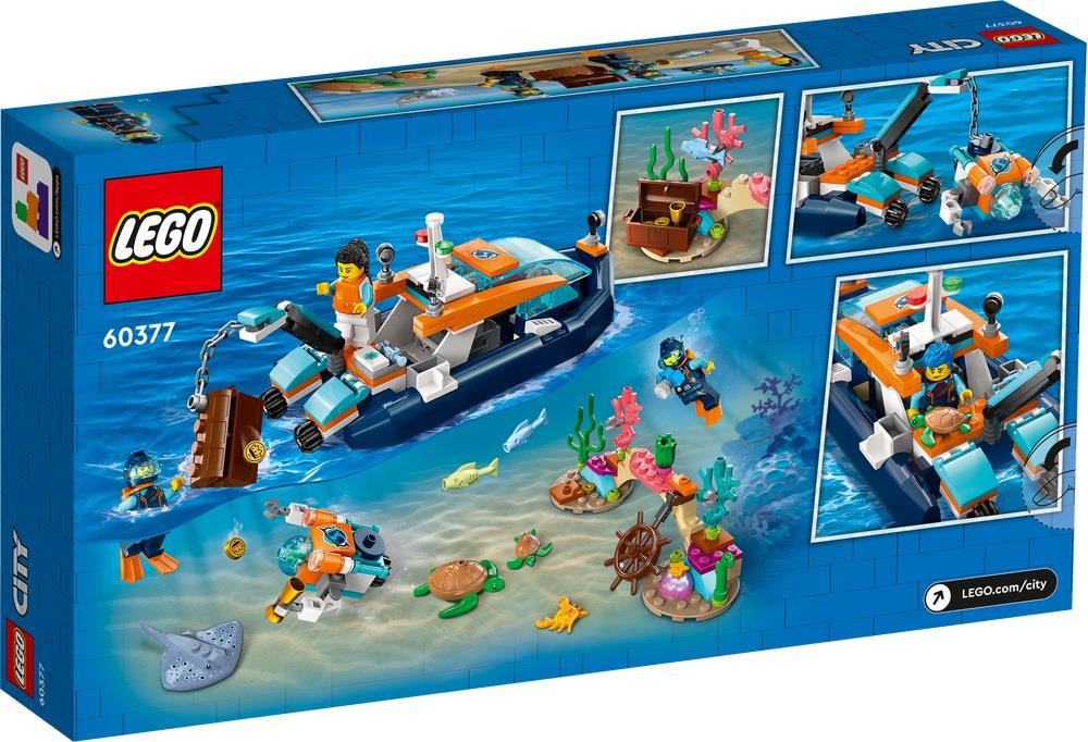 LEGO CITY EXPLORATION BATISCAFO ARTICO 60377