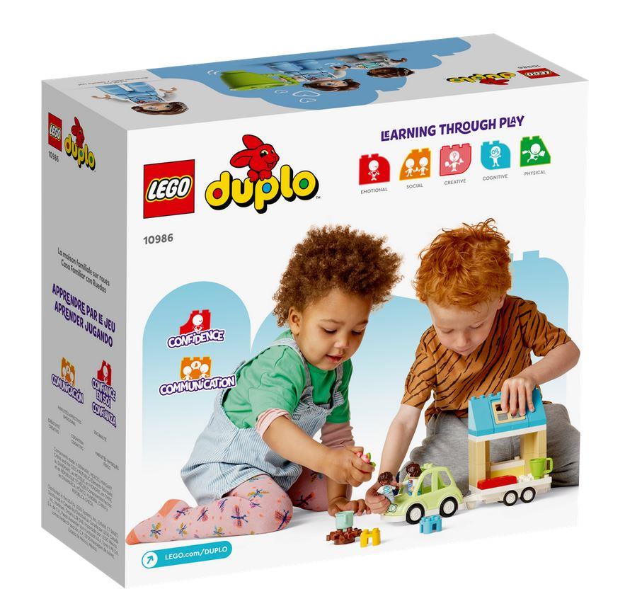 LEGO DUPLO CASA SU RUOTE 10986