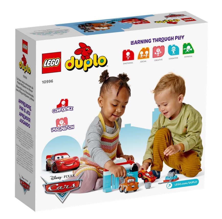 LEGO DUPLO DISNEY DIVERTIMENTO ALL’AUTOLAVAGGIO CON SAETTA MCQUEEN E CRICCHETTO 10996