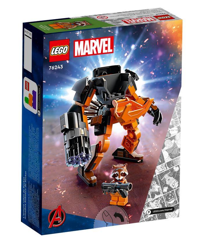 LEGO MARVEL ARMATURA MECH ROCKET 76243