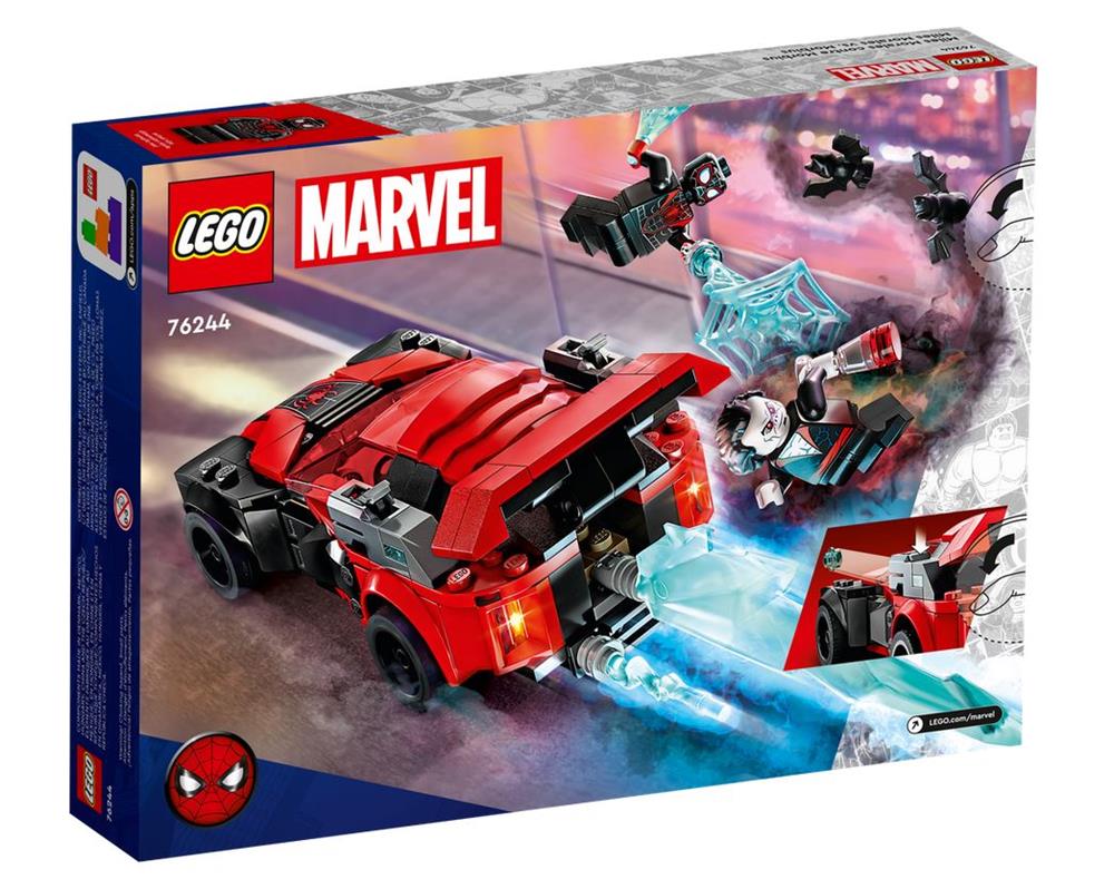 LEGO MARVEL MILES MORALES VS. MORBIUS 76244