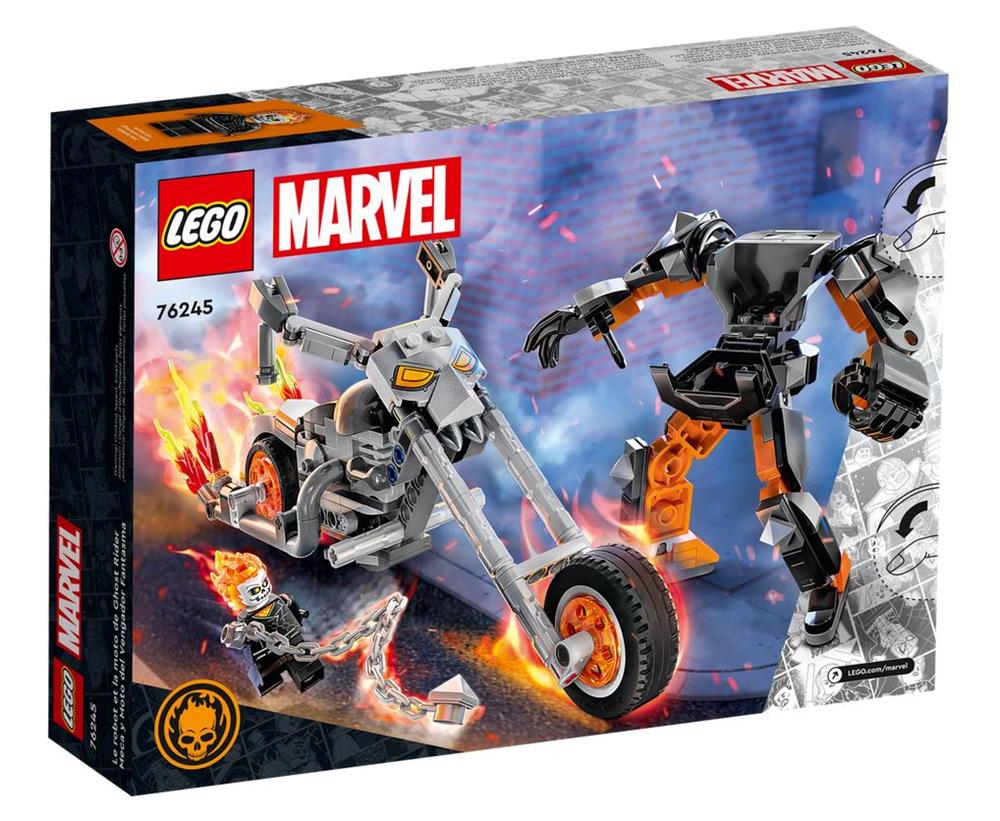 LEGO MARVEL MECH E MOTO DI GHOST RIDE 76245