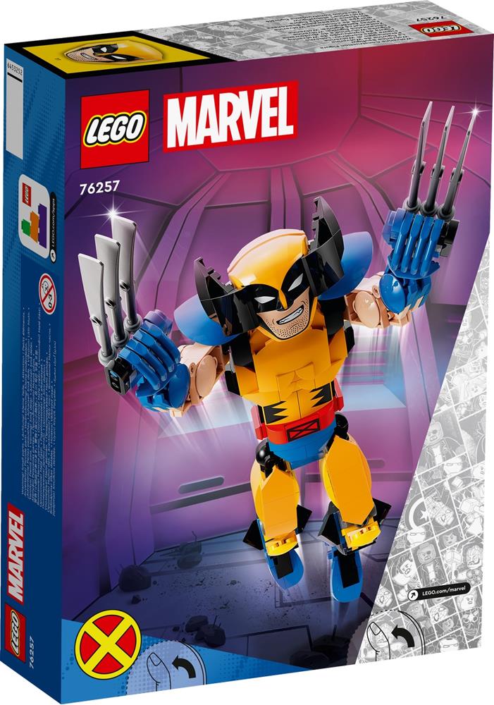 LEGO SUPER HEROES MARVEL PERSONAGGIO DI WOLVERINE 76257