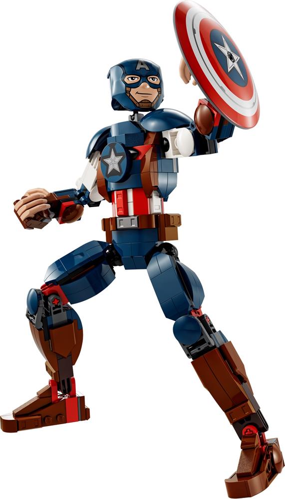 LEGO SUPER HEROES MARVEL PERSONAGGIO DI CAPTAIN AMERICA 76258