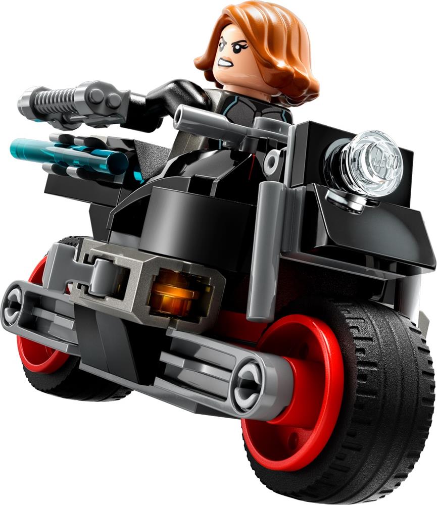 LEGO SUPER HEROES MARVEL MOTOCICLETTE DI BLACK WIDOW E CAPTAIN AMERICA 76260