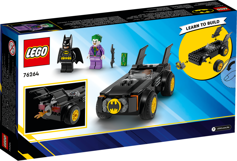 LEGO SUPER HEROES INSEGUIMENTO SULLA BATMOBILE™: BATMAN™ VS. THE JOKER™ 76264