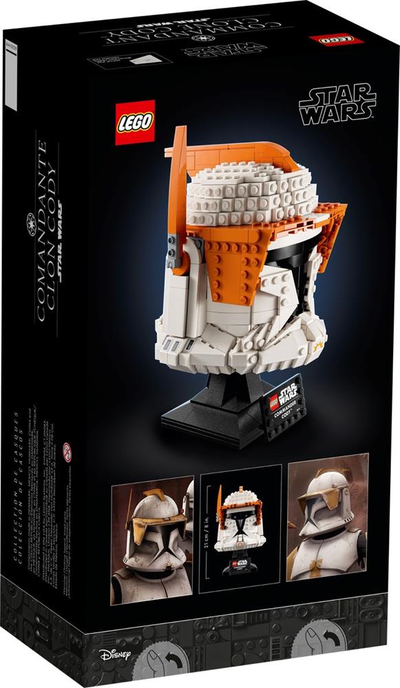 LEGO STAR WARS CASCO DI COMANDANTE CLONE CODY 75350