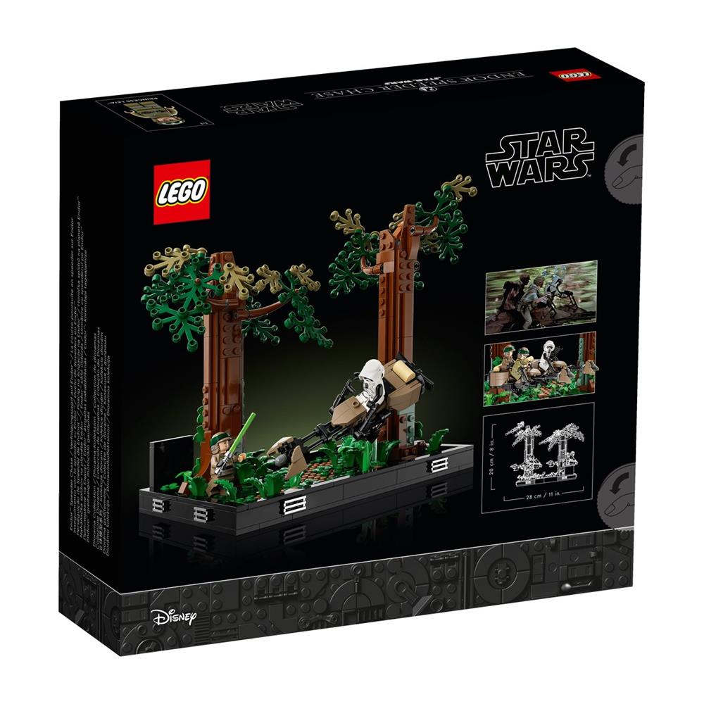 LEGO STAR WARS DIORAMA INSEGUIMENTO CON LO SPEEDER SU ENDOR™ 75353