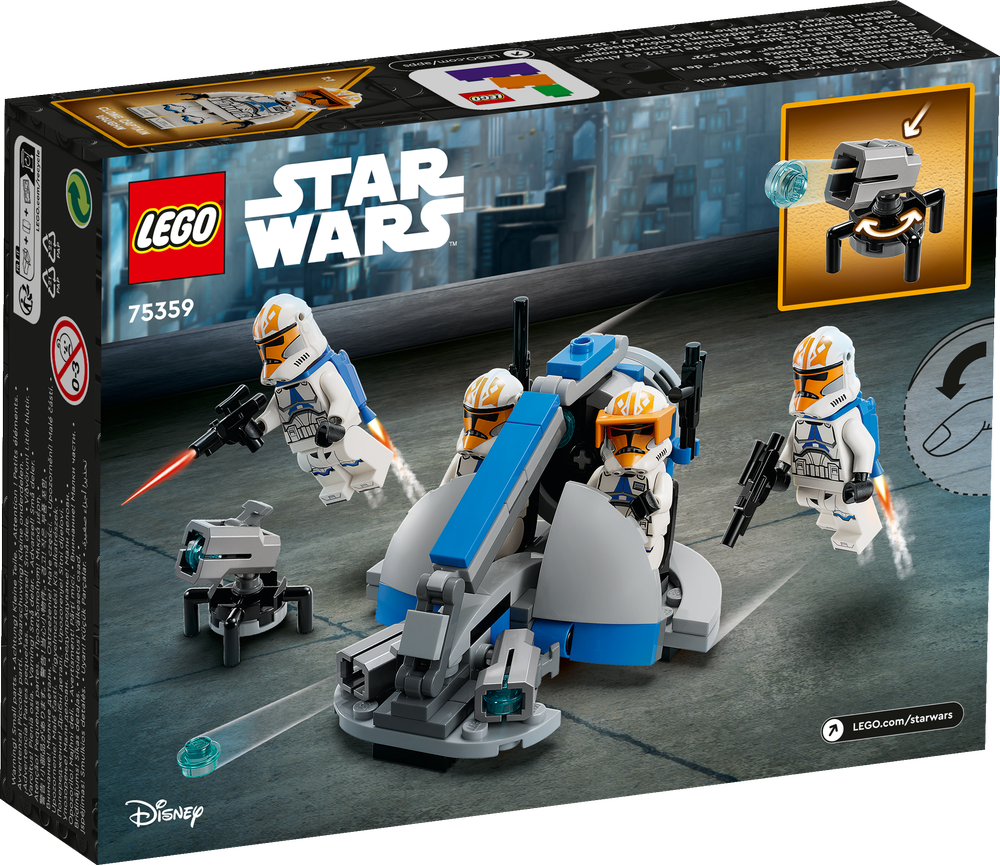 LEGO STAR WARS BATTLE PACK CLONE TROOPER™ DELLA 332A COMPAGNIA DI AHSOKA 75359