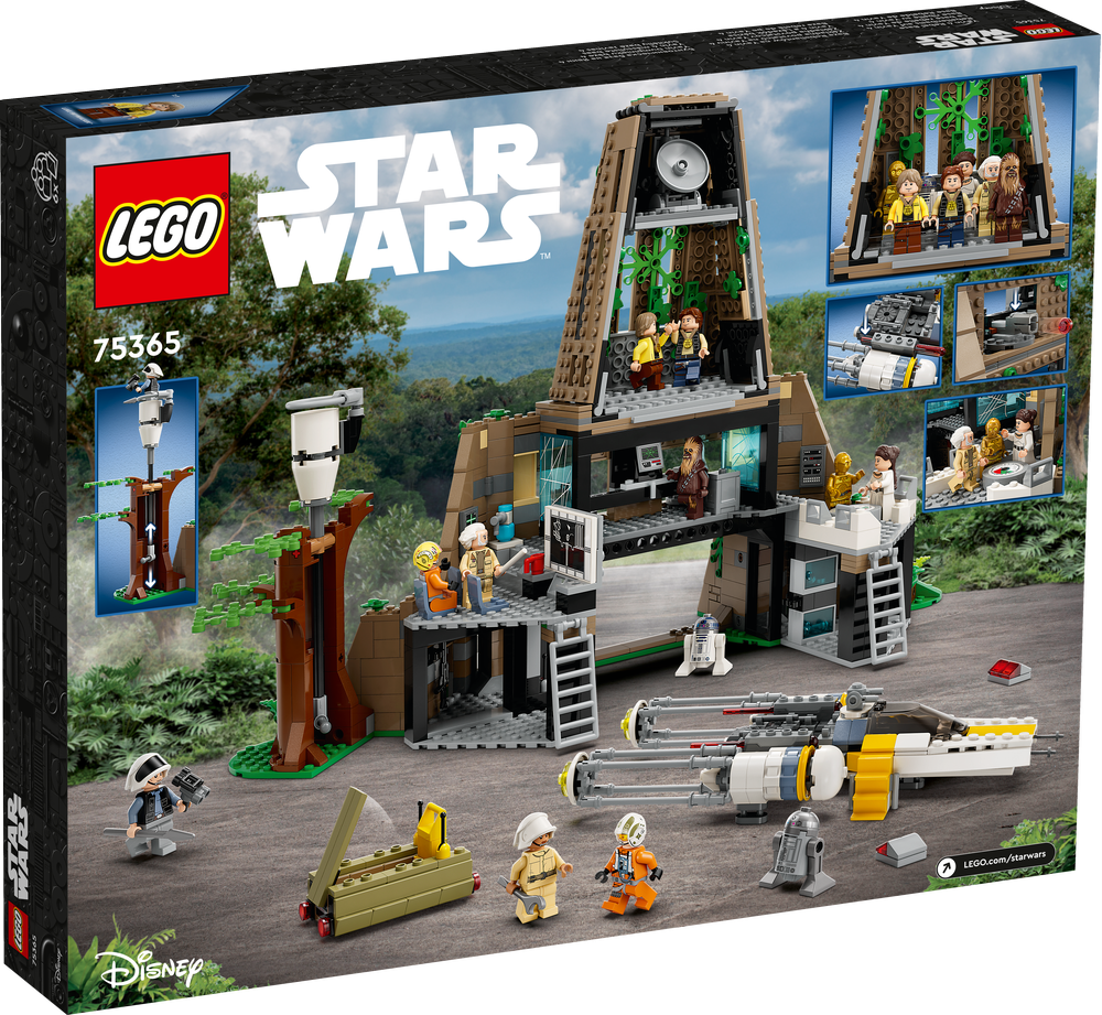 LEGO STAR WARS BASE RIBELLE SU YAVIN 4 75365