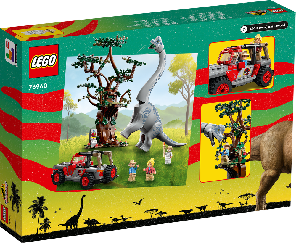 LEGO JURASSIC WORLD LA SCOPERTA DEL BRACHIOSAURO 76960