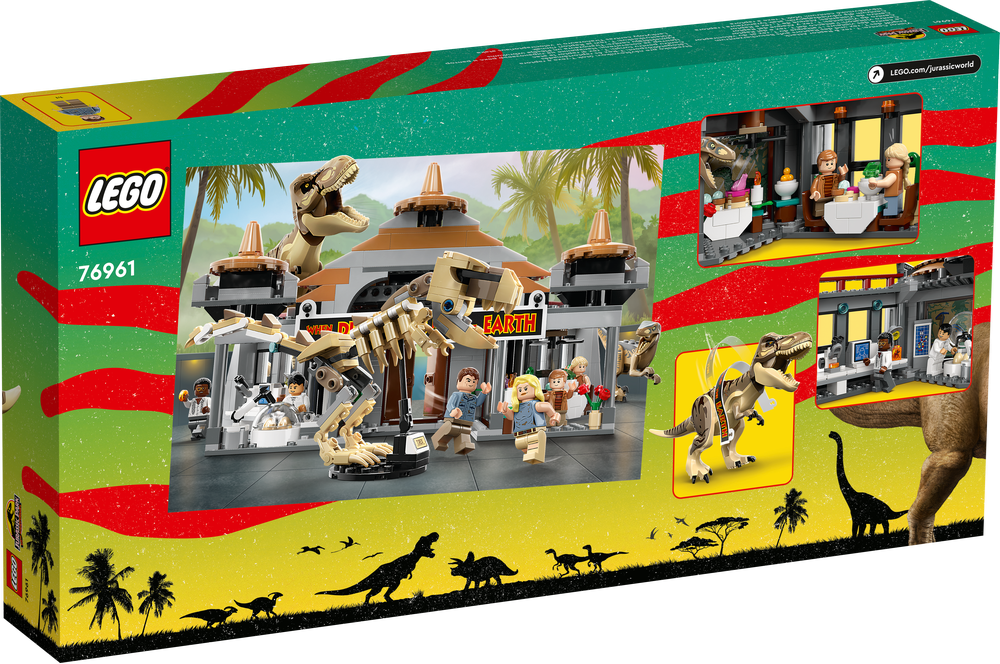 LEGO JURASSIC WORLD CENTRO VISITATORI: L’ATTACCO DEL T. REX E DEL RAPTOR 76961