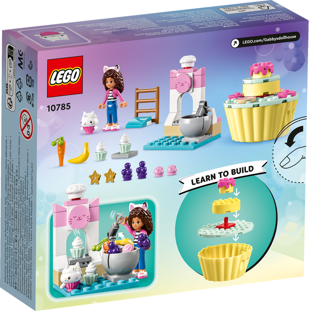 LEGO GABBY'S DOLLHOUSE DIVERTIMENTO IN CUCINA CON DOLCETTO 10785