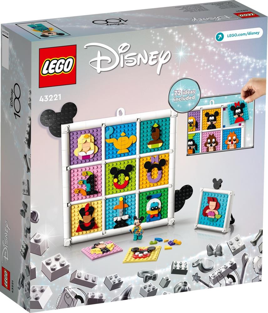 LEGO DISNEY CLASSIC 100 ANNI DI ICONE DISNEY 43221