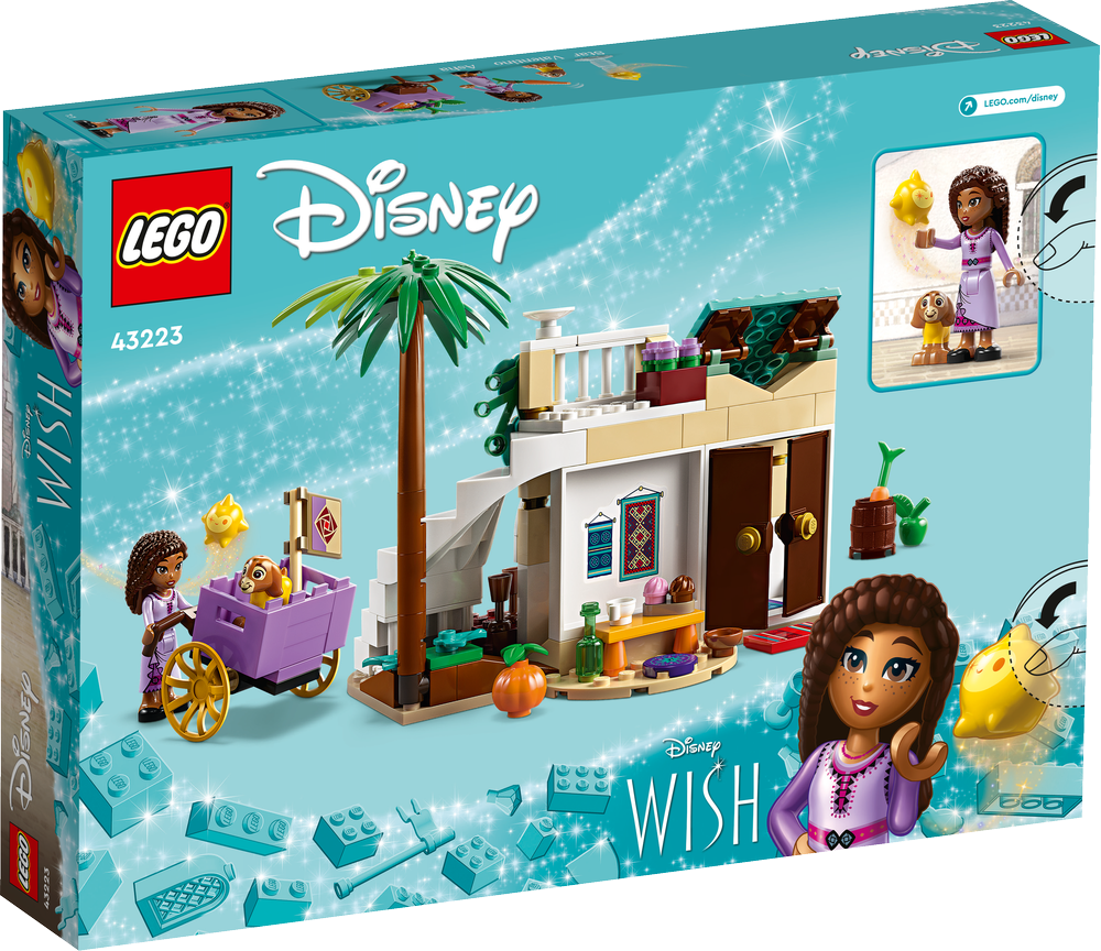 LEGO DISNEY ASHA NELLA CITTÀ DI ROSAS 43223