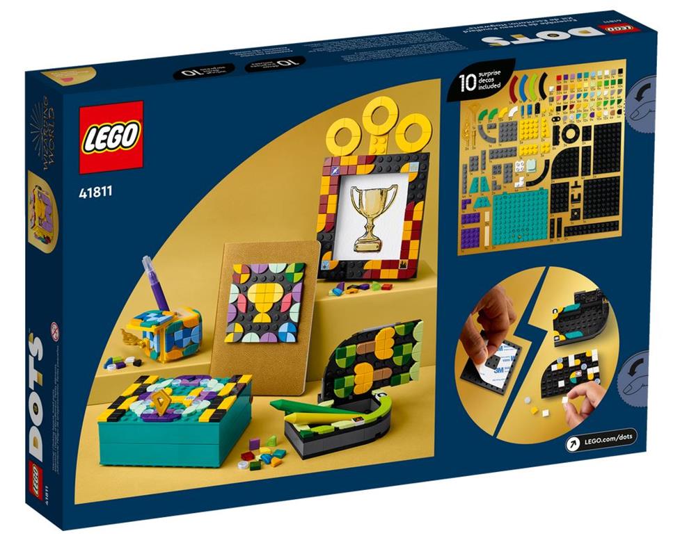 LEGO DOTS KIT DA SCRIVANIA DI HOGWARTS 41811