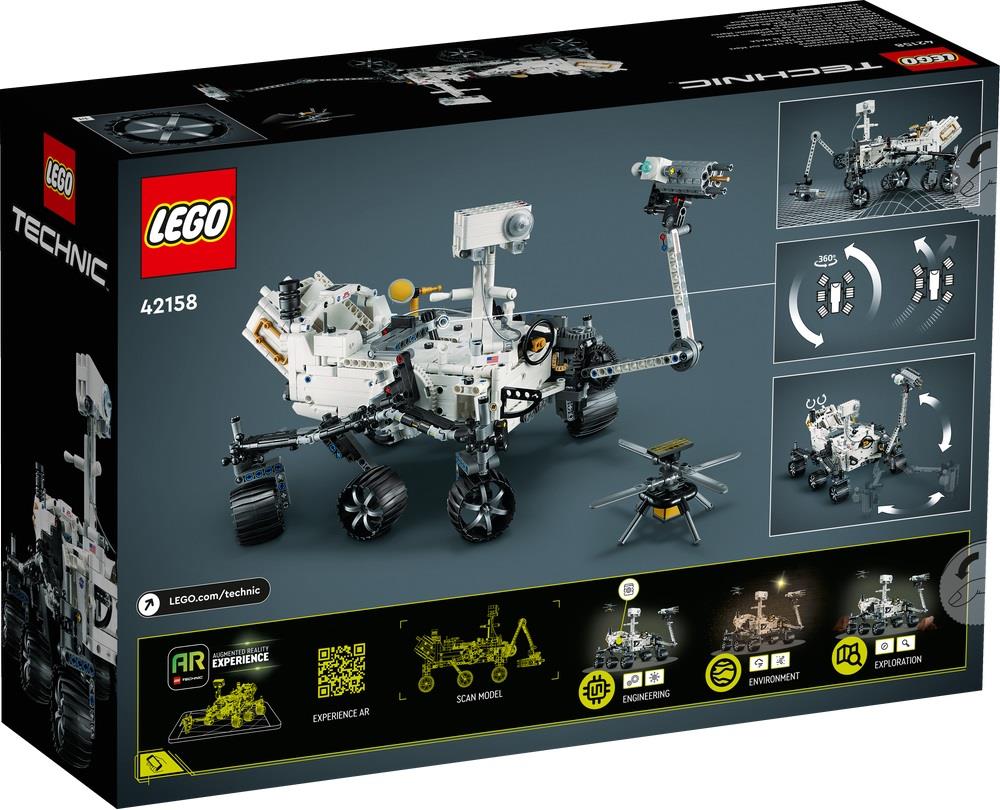 LEGO TECHNIC NASA MARS ROVER PERSEVERANCE 42158