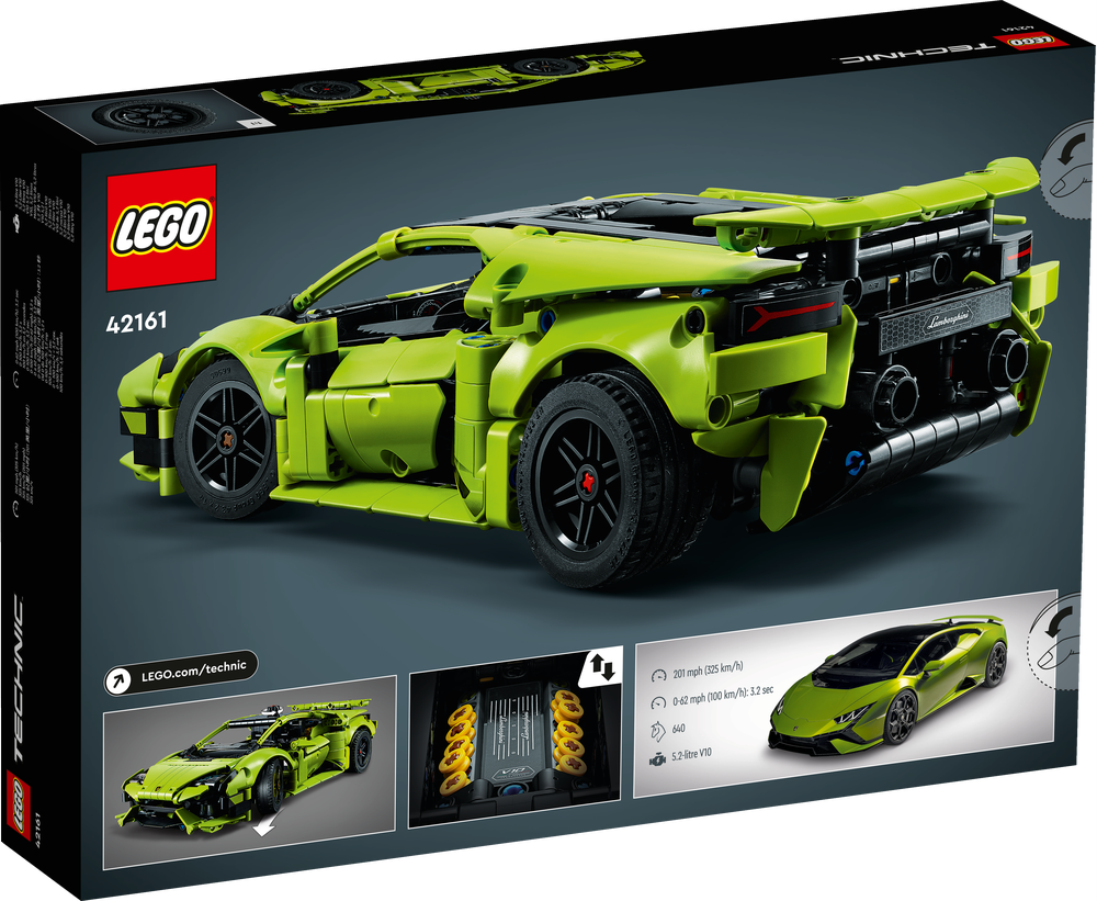 LEGO TECHNIC LAMBORGHINI HURACÁN TECNICA 42161