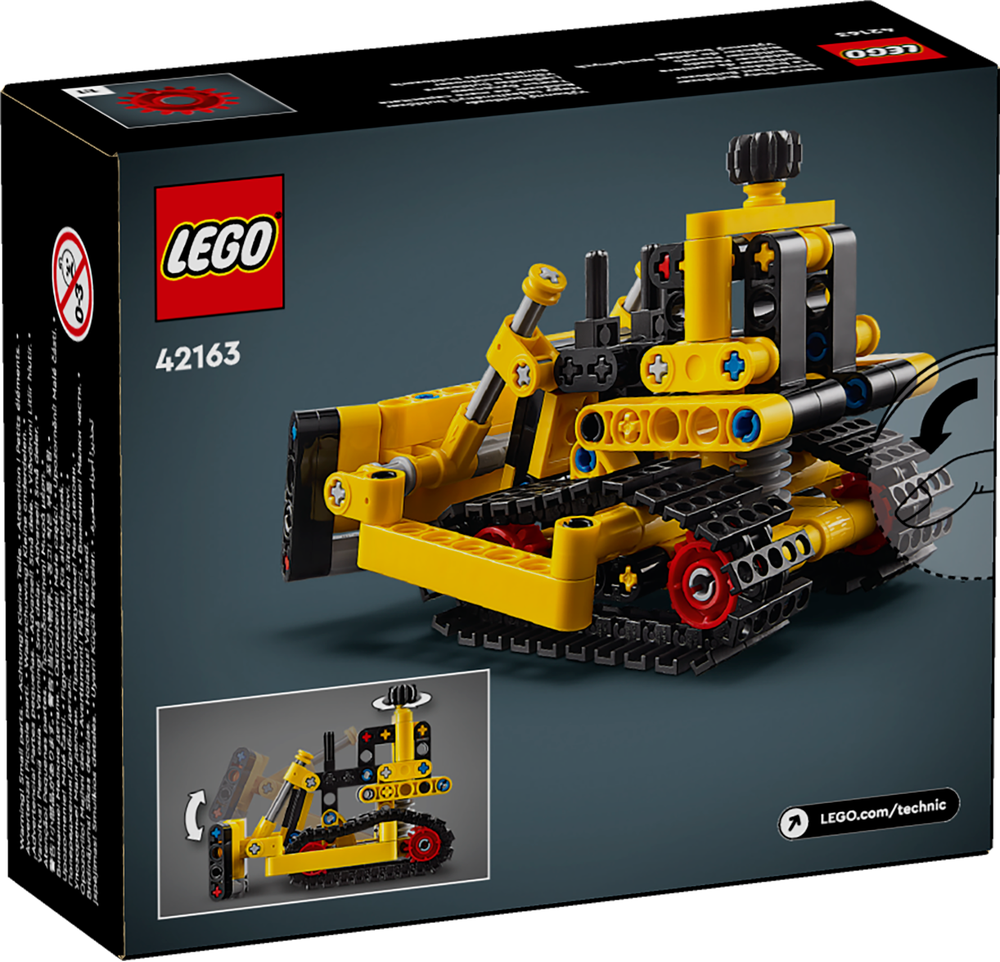 LEGO TECHNIC BULLDOZER DA CANTIERE 42163