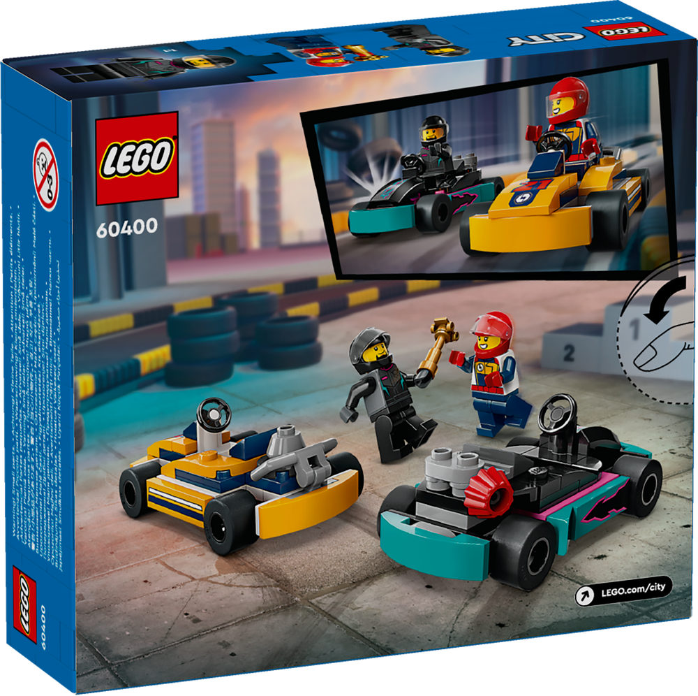 LEGO CITY GO-KART E PILOTI 60400