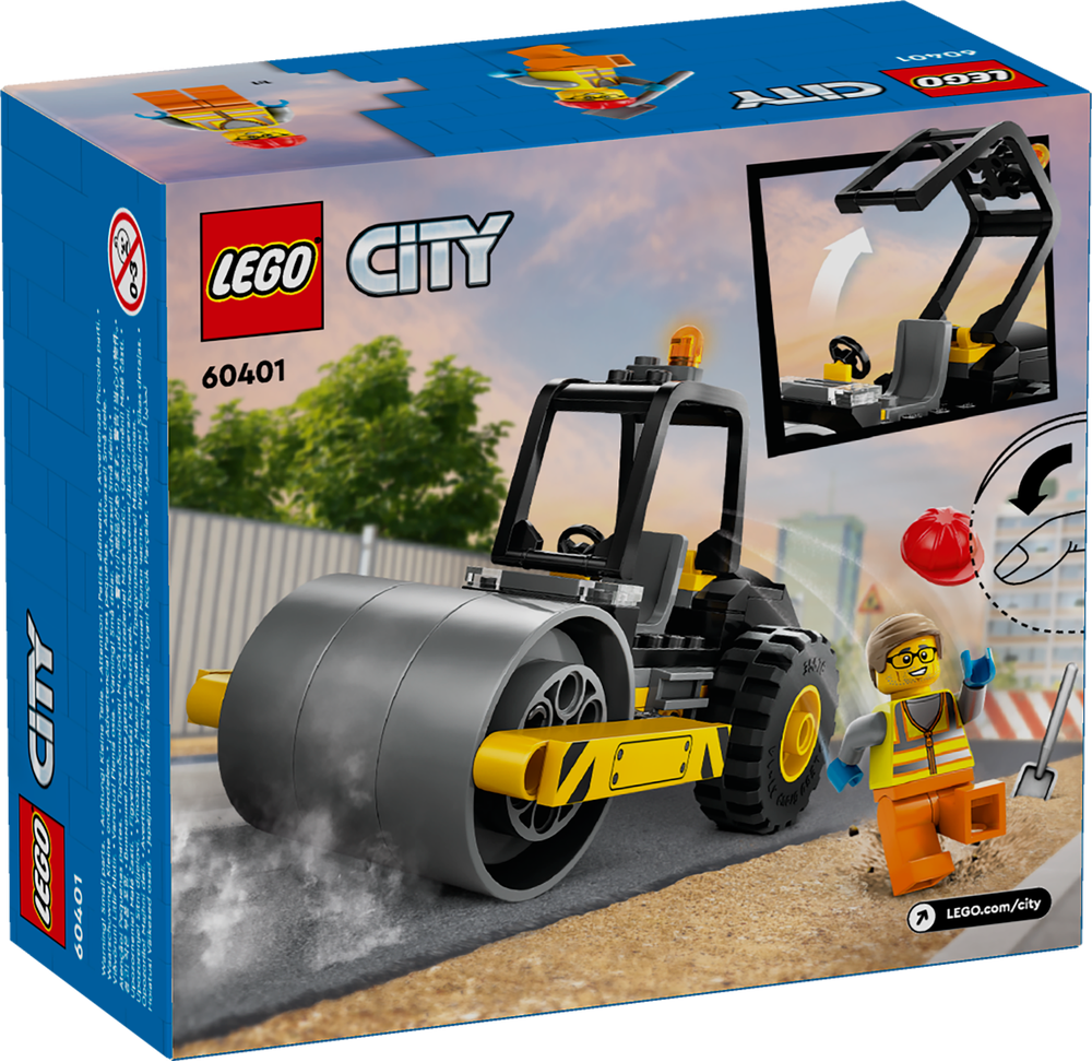 LEGO CITY RULLO COMPRESSORE 60401