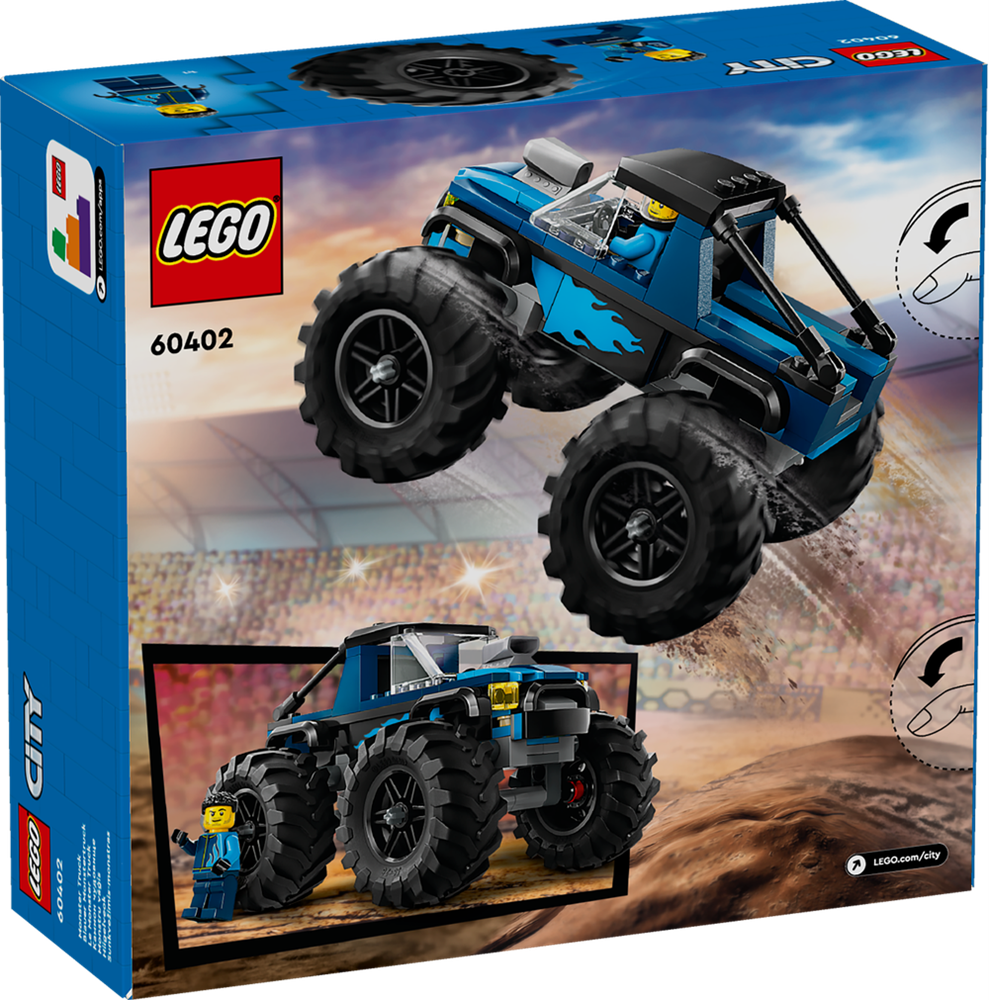 LEGO CITY MONSTER TRUCK BLU 60402