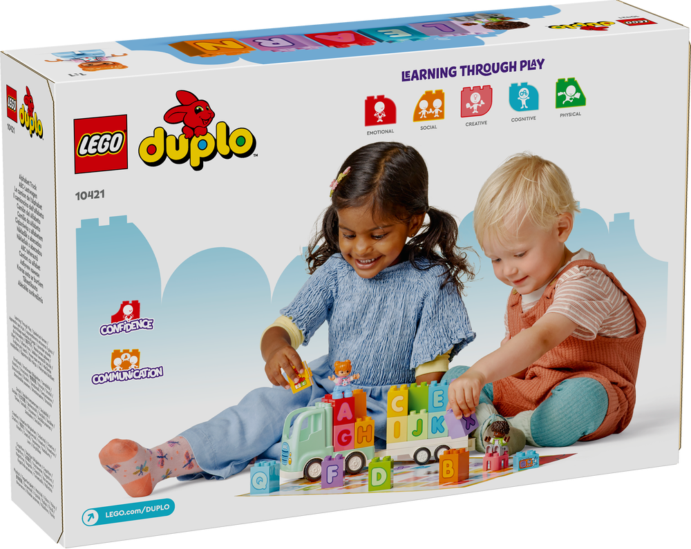 LEGO DUPLO TOWN IL CAMIONCINO DELL’ALFABETO 10421