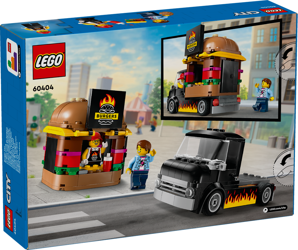 LEGO CITY FURGONE DEGLI HAMBURGER 60404